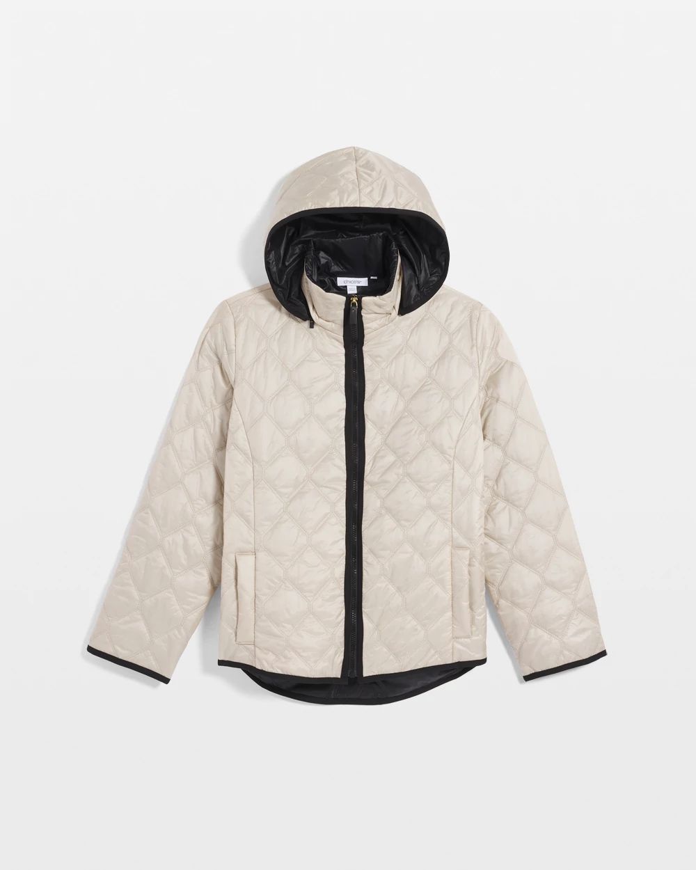 Zenergy® Quilted Hooded Jacket | Chico's Zenergy® Quilted Hooded Jacket | Chico's